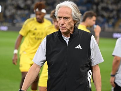 جورجي جيسوس مدرب النصر خلال مباراة الحزم بالدوري السعودي - 25 أكتوبر 2025 - X/@aawsat_spt