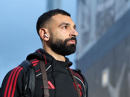 محمد صلاح نجم ليفربول قبل مواجهة ليدز يونايتد بالدوري الإنجليزي الممتاز - 6 ديسمبر 2025 - Reuters