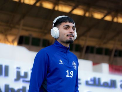 أسياس رودريغيز قبل مباراة الباطن وجدّة ضمن دوري الدرجة الأولى السعودية - 14 فبراير 2026 - X/albatinclub