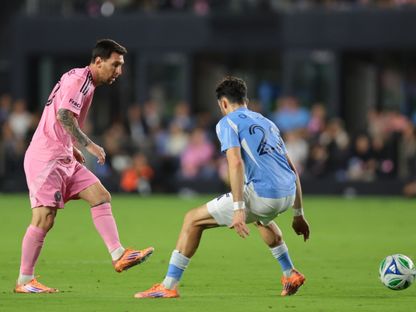 ليونيل ميسي قائد إنتر ميامي خلال مواجهة نيويورك سيتي في نهائي المنطقة الشرقية - 29 نوفمبر 2025 - IMAGN IMAGES via Reuters Connect