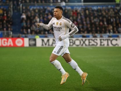 كيليان مبابي من مباراة ريال مدريد وديبورتيفو ألافيس بالدوري الإسباني - 14 ديسمبر 2025 - Reuters