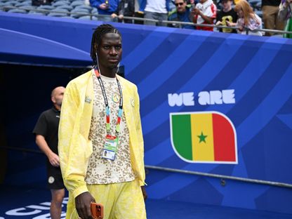 موري دياو حارس السنغال قبل لقاء بلجيكا في كأس العالم - 1 يوليو 2026 - Reuters