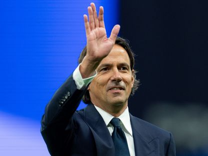 سيموني إنزاغي مدرب الهلال خلال مباراة ضد الفتح بالدوري السعودي - 22 نوفمبر 2025 - X/@@Alhilal_FC