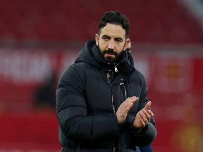 روبن أموريم مدرب مانشستر يونايتد بعد مباراة برايتون بالدوري الإنجليزي الممتاز - 19 يناير 2025 - Reuters