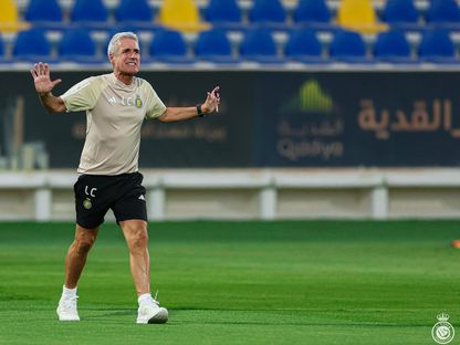 البرتغالي لويس كاسترو مدرب النصر في التدريبات - 12 سبتمبر 2024 - X/AlNassrFC