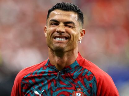 كريستيانو رونالدو قبل مباراة البرتغال والكونغو الديمقراطية بكأس العالم - 19 يونيو 2026 - Reuters