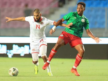 من مباراة تونس ومدغشقر بتصفيات كأس إفريقيا المغرب 2025 - 5 سبتمبر 2024 - FB/@Fédération Tunisienne de Football