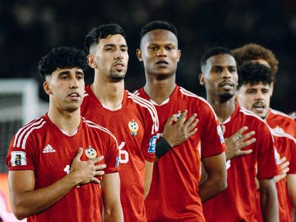 لاعبو المنتخب الليبي لكرة القدم - 9 سبتمبر 2025 - acebook.com/NTLibya