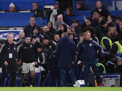 من مباراة تشيلسي وأستون فيلا في الدوري الإنجليزي الممتاز - 27 ديسمبر 2025 - Reuters