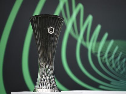 كأس دوري المؤتمر الأوروبي قبل سحب قرعة ثمن النهائي - 23 فبراير 2024 - AFP