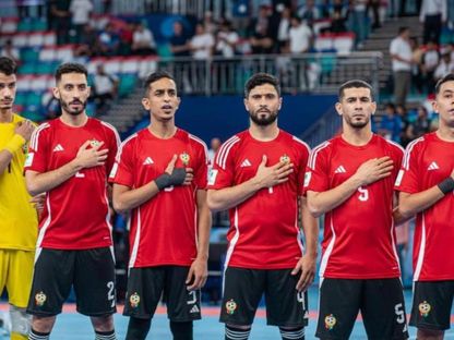 منتخب ليبيا لكرة القدم داخل الصالات في مونديال الفوتسال بأوزبكستان 2024 - libyafutsalpage/fb