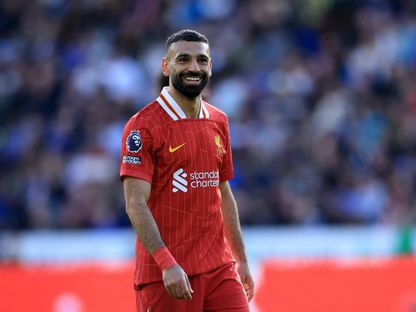 محمد صلاح على موعد مع التاريخ إذا سجل هدفين ضد برايتون