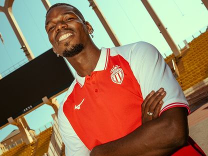 بول بوغبا يعود إلى ملاعب كرة القدم من بوابة موناكو - 28 يونيو 2025 - X/AS_Monaco