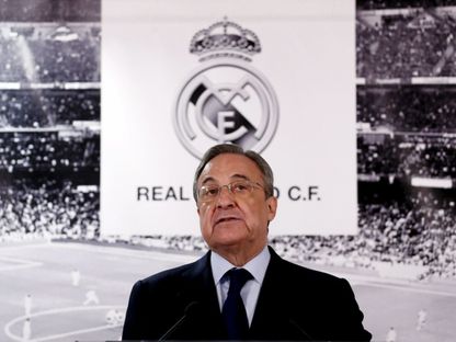 رئيس نادي ريال مدريد فلورنتينو بيريز - REUTERS