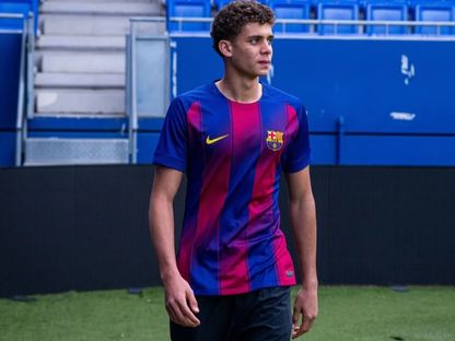 حمزة عبد الكريم بقميص برشلونة - 1 فبراير 2026 - fcbarcelona.cat