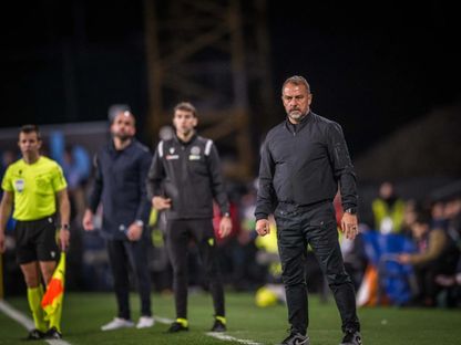 هانزي فليك مدرب برشلونة خلال مواجهة سيلتا فيغو في الدوري الإسباني - 9 نوفمبر 2025 - @FCBarcelona