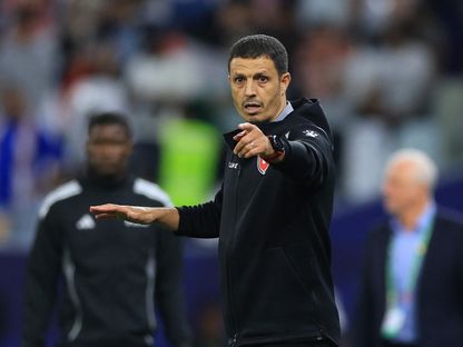 جمال سلامي مدرب منتخب الأردن في مباراة العراق بربع نهائي كأس العرب - 12 ديسمبر 2025 - Reuters