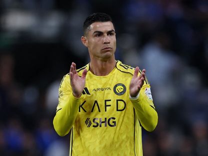 كريستيانو رونالدو نجم النصر خلال لقاء الهلال - 12 يناير 2026 - Reuters