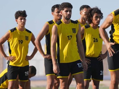بعض من لاعبي اتحاد بن قردان خلال تدريب - 20 أغسطس 2026 - FB/@Union Sportive de Ben Guerdane