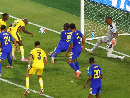 لقطة من مباراة الإكوادور وكوراساو بكأس العالم - 21 يونيو 2026 - Reuters