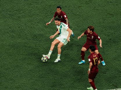 ميريح ديميرال مدافع الأهلي خلال مواجهة فيسيل كوبي الياباني في نصف نهائي دوري أبطال آسيا للنخبة - 21 أبريل 2026 - X/@ALAHLI_FC