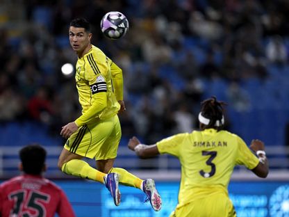 شاهد.. رونالدو يهدر والعليوة يهدد في شوط أول سلبي بين النصر والخلود