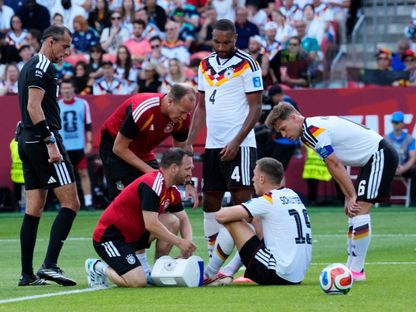الإصابة قد تبعد شلوتربيك عن ألمانيا لبقية كأس العالم