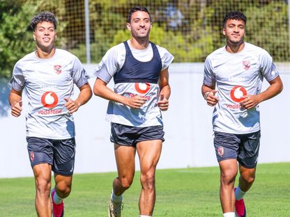 من تدريبات الأهلي في معسكر إسبانيا - 8 أغسطس 2026 - X/@AlAhly