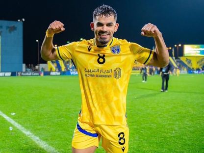 سعد الناصر ظهير نادي التعاون - صورة متداولة