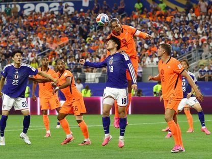 فيرجيل فان دايك خلال مباراة هولندا واليابان بكأس العالم - 14 يونيو 2026 - Reuters