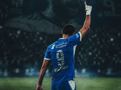 كريم بنزيما بقميص نادي الهلال السعودي - 31 أغسطس 2026 - X/Benzema