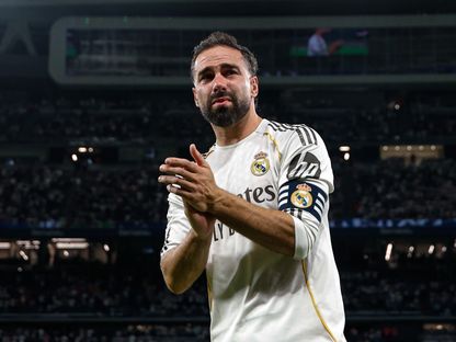 داني كارفاخال يودع ريال مدريد أمام أتلتيك بلباو بالدوري الإسباني - 23 مايو 2026 - X@realmadrid