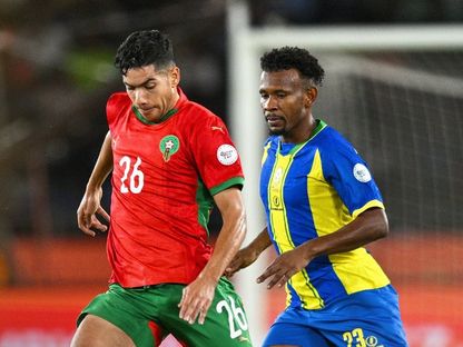 من مباراة المغرب وتنزانيا في ربع نهائي كأس إفريقيا للمحليين - 22 أغسطس 2025 - X/@@EnMaroc