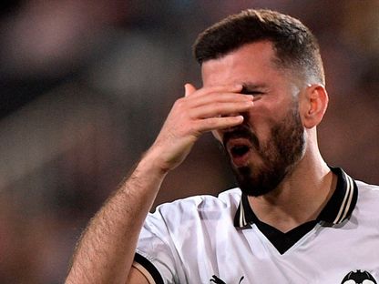 مدافع فالنسيا جوزيه غايا في مباراة ريال مدريد بالدوري الإسباني 2 مارس 2024 - Reuters