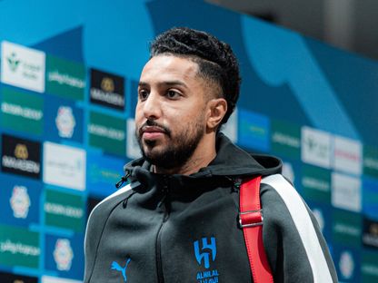 قائد الهلال سالم الدوسري قبل مباراة ضد الشباب - 27 فبراير 2026 - X/@Alhilal_EN