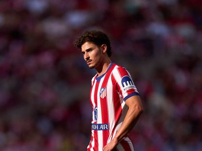خوليان ألفاريز خلال مواجهة فريقه أتلتيكو مدريد أمام فياريال في الدوري الإسباني - 23 أغسطس 2026 - Getty Images