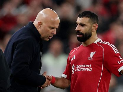 سلوت: عقلية صلاح لا توصف وباريس سان جيرمان ليس سعيداً بمواجهة ليفربول