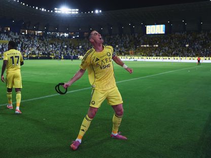 كريستيانو رونالدو بعد فوز النصر على الفيحاء بالدوري السعودي - 1 نوفمبر 2025 - X/@AlNassrFC