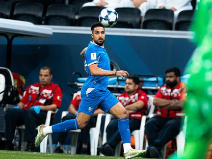 سالم الدوسري نجم الهلال خلال مواجهة الشمال بدوري أبطال أسيا للنخبة - 27 أكتوبر 2026 - X/@Alhilal_FC