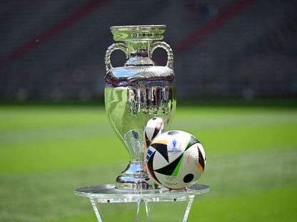 كأس أمم أوروبا وكرة يورو 2024 في أليانز أرينا - 13 مايو 2024 - REUTERS