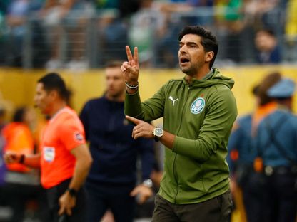 أبيل فيريرا مدرب بالميراس من مباراة فريقه أمام بورتو في كأس العالم للأندية - 15 يونيو 2025 - Reuters