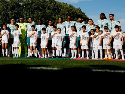 لاعبو البرتغال أثناء ترديد النشيد الوطني قبل مواجهة تشيلي - 6 يونيو 2026 - X/@selecaoportugal