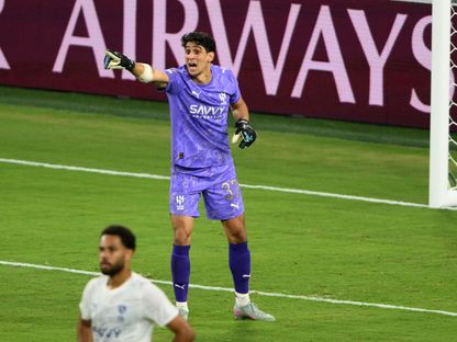 حارس مرمى الهلال ياسين بونو خلال مباراة ضد باتشوكا في كأس العالم للأندية - 26 يونيو 2025 - Steve Roberts-Imagn Images