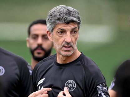 إيمانول ألغواسيل مدرب الشباب السعودي - 11 أغسطس 2025 - X/AlShababSaudiFC