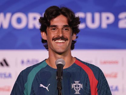فرانسيسكو ترينكاو لاعب البرتغال في مؤتمر صحافي - 27 يونيو 2026 - Reuters