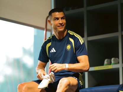 كريستيانو رونالدو يستعد لتدريبات النصر قبل مباراة الخلود في الدوري السعودي - 27 أكتوبر 2026 - X/AlNassrFC