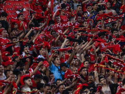 جانب من حضور جمهور الأهلي في مباراة الاتحاد السكندري بالدوري المصري - 22 أكتوبر 2025 - FB/@Al Ahly SC