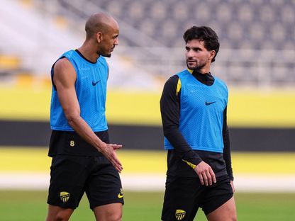 خلال تدريب للاتحاد - 5 فبراير 2026 - X/@ittihad