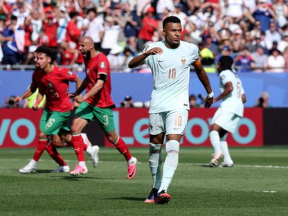 كيليان مبابي مهاجم فرنسا بعد إهدار ركلة جزاء أمام المغرب في كأس العالم - 9 يوليو 2026 - Reuters