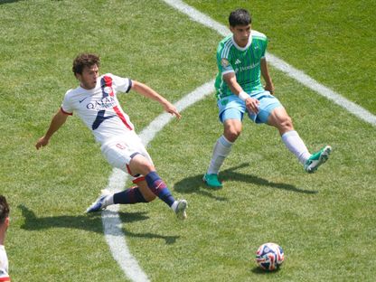 جواو نيفيز خلال مباراة بين باريس سان جيرمان وسياتل ساوندرز في كأس العالم للأندية - 23 يونيو 2025 - Reuters